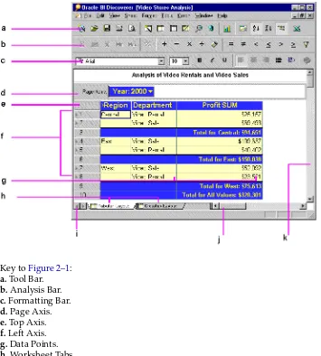 Figure 2–1The Workbook Window