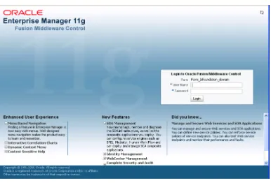 Figure 2–1Sign-In Page for Fusion Middle ware Control