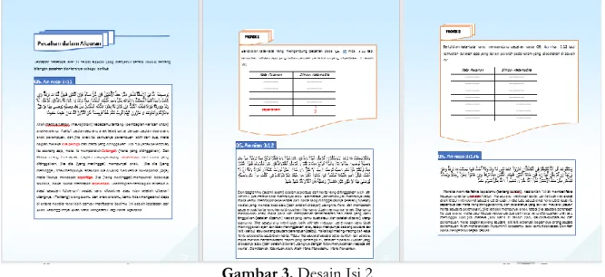 Gambar 3. Desain Isi 2  Tahap Development 