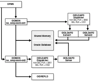 Figure 4–1Oracle Internet Directory Process Control