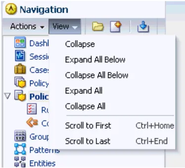 Figure 3–5View Menu