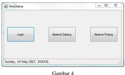 Gambar 4  Tampilan Form Utama 