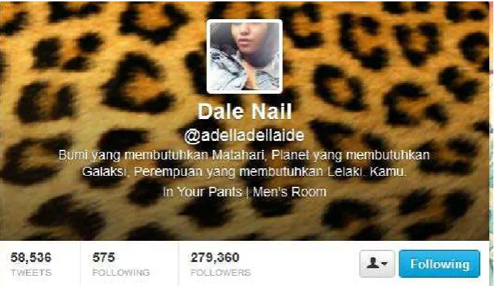 Gambar 3.2 Gambar contoh Selebtwit  