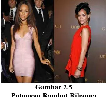 Gambar 2.5 Potongan Rambut Rihanna 