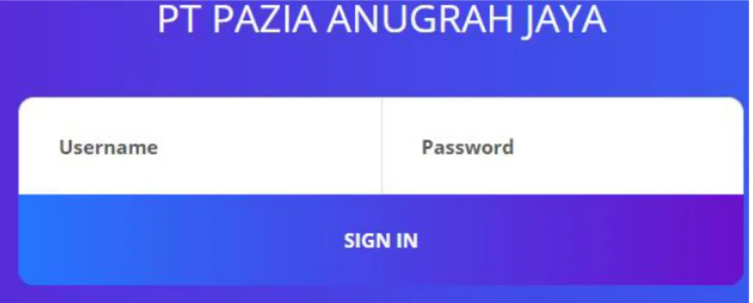 Gambar 4 8 Form Login  Sumber : Penulis 