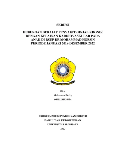 SKRIPSI HUBUNGAN DERAJAT PENYAKIT GINJAL KRONIK DENGAN KELAINAN ...