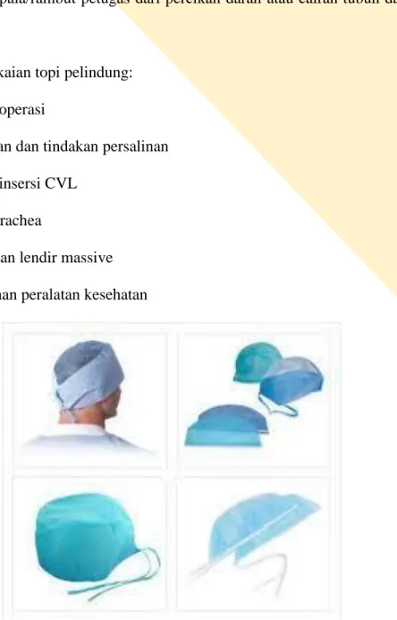 Gambar 10. Topi pelindung 