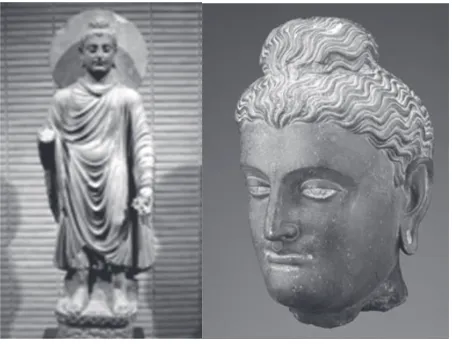 Gambar 2. Seni Buddhis yang dipengaruhi oleh Yunani