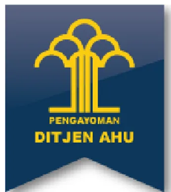 Gambar II. 1 Logo Ditjen AHU Kementerian Hukum dan HAM RI Sumber: www.portalahu.go.id 