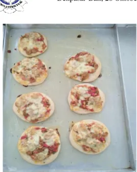 Gambar 1. Pizza hasil pelatihan 