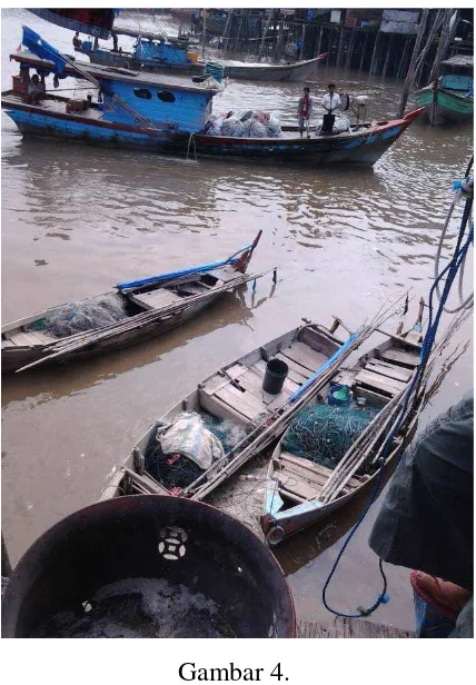 Gambar 3. Ikan asin yang dibuat oleh salah satu nelayan Tionghoa 