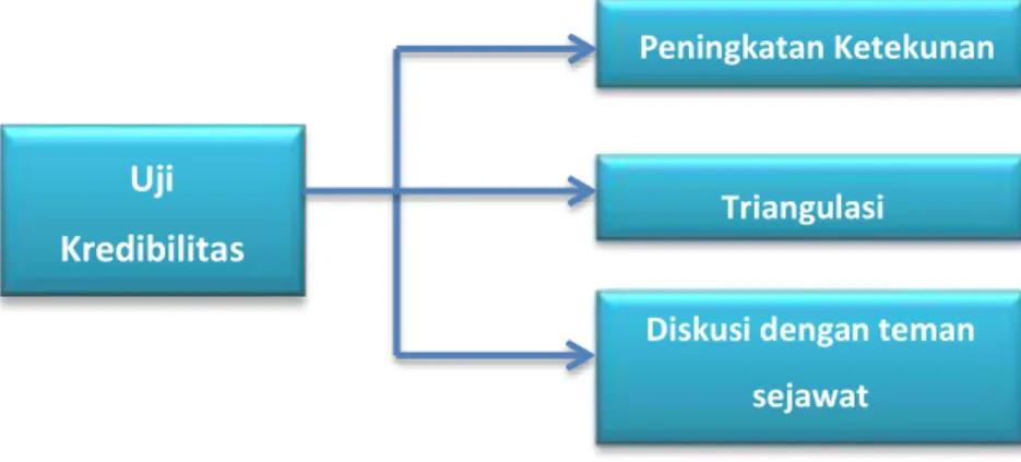 Gambar 3.2 Uji Kredibilitas Dalam Penelitian Kualitatif  