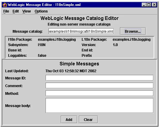 Figure 6–7Simple Messages