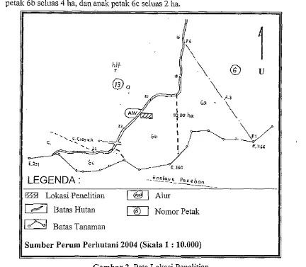 Gambar 2. Peta Lokasi Penelitian 