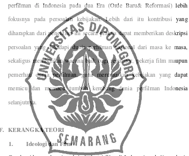 Gambar idoep sebagai embrio industri film di Indonesia sekaligus dunia 