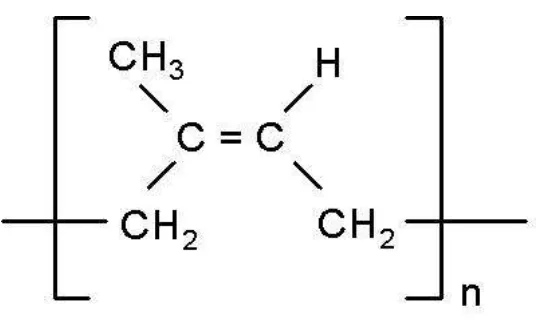 Gambar 1 : Polimer polyisoprene 7