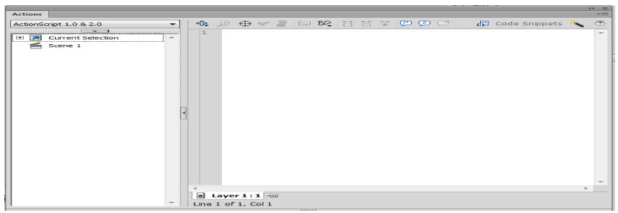 Gambar 4. Panel Actions 
