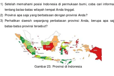 Gambar 23. Provinsi di Indonesia 