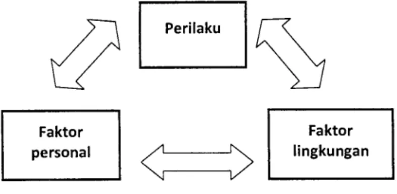 Gambar 1.  Teori  kognitif sosial 
