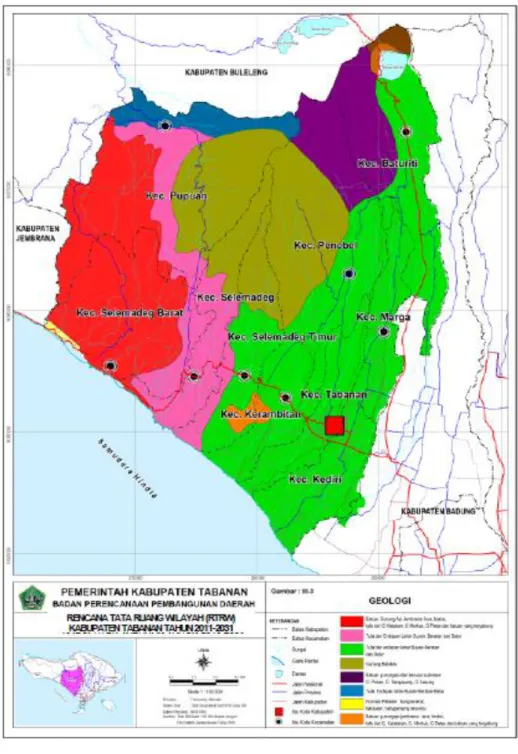 Gambar 4.7 Peta Geologi 