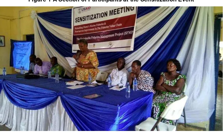 Figure 1 A Section of Participants at the Sensitization Event 