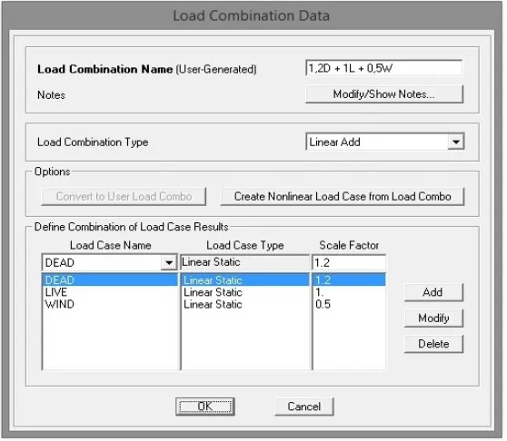 Gambar 3.9 Define Load Patterns
