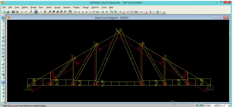 Gambar  3.17 Hasil Run Analisys