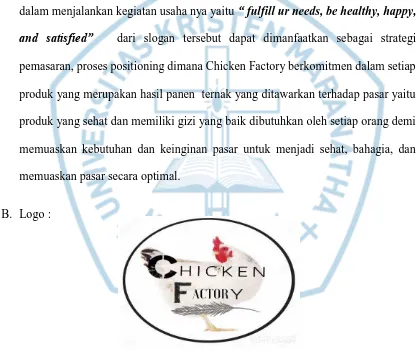Gambar 1 Logo Chicken Factory 