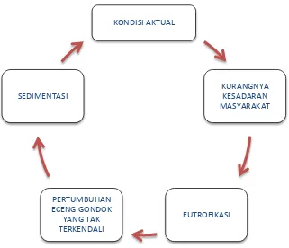 Gambar 1.4 Siklus Permasalahaan Rawa Pening  