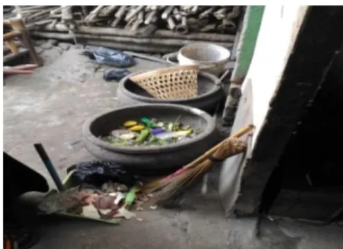 Gambar 4.2 Pewadahan di Dapur Pesantren 