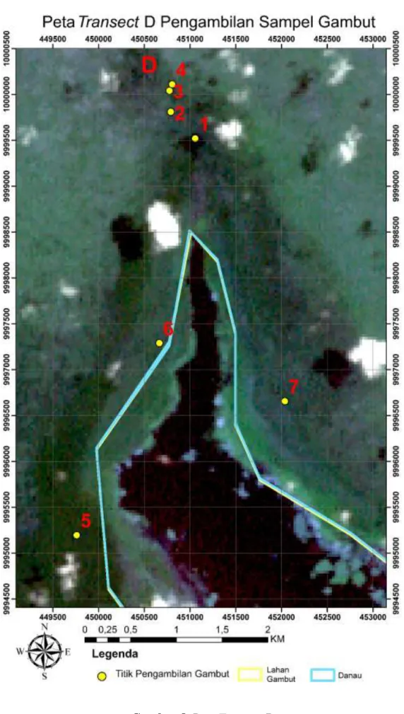 Gambar 8. Peta Transect D 