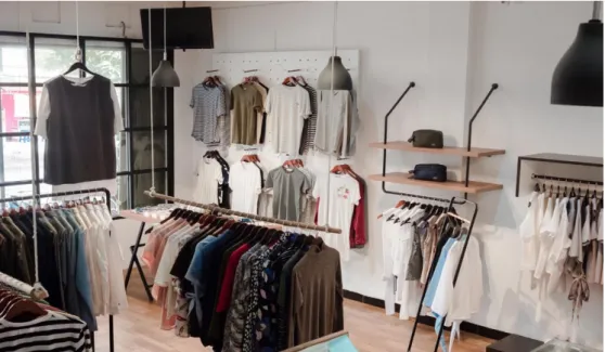 Gambar E.1  Living Space Store 