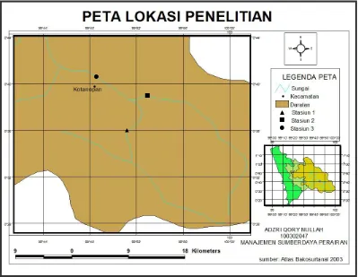 Gambar 3. Peta Lokasi Penelitian 