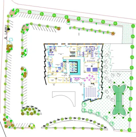 Gambar 7 Layout Pet Care Centre  