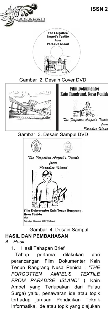 Gambar  3. Desain Sampul DVD 