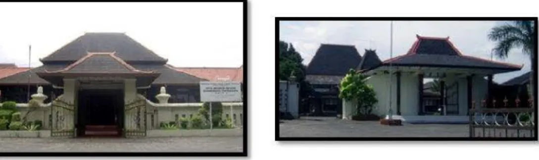 Foto  1. Museum  Nef{eri  Sonobudo:po Uni1 I  {kiri) dan  Uni1 II  (kmum).  Sumber:  dok