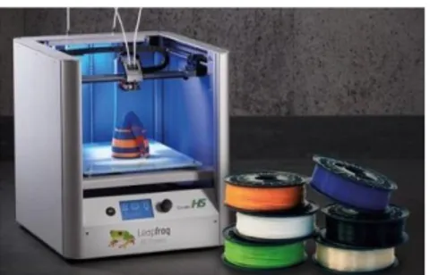 Gambar 1.mesin 3D print merk leap frog[5] 