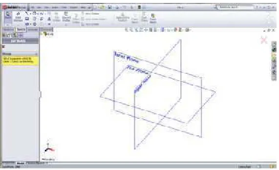 Gambar 5. Dokumen baru SolidWorks