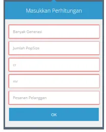 Gambar 2 Halaman Input User 