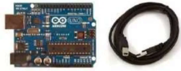 Gambar 2.5. Arduino dan Kabel USB 