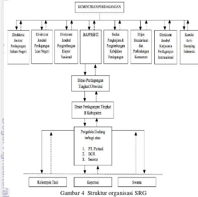 Gambar 4  Struktur organisasi SRG 