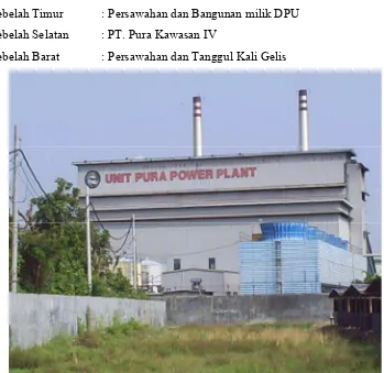 Gambar 4.4. PT Pura Unit Power Plant Dari Samping 