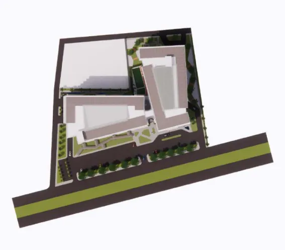 Gambar 6. 1 Siteplan 