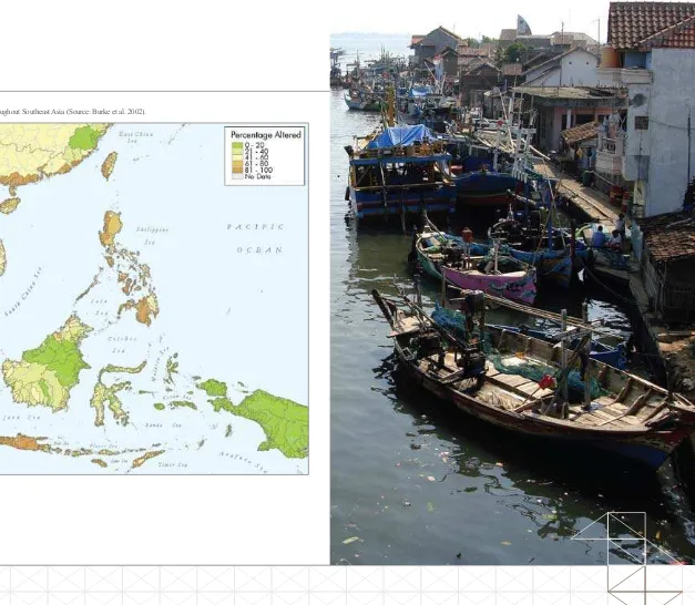 Figure 10. Distribution and intensity of land-use change throughout Southeast Asia (Source: Burke et al