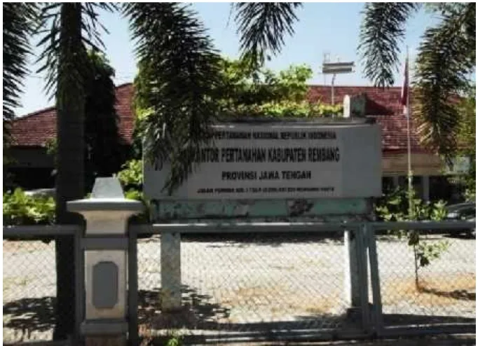Gambar 4.3 Kantor Pertanahan Kabupaten Rembang