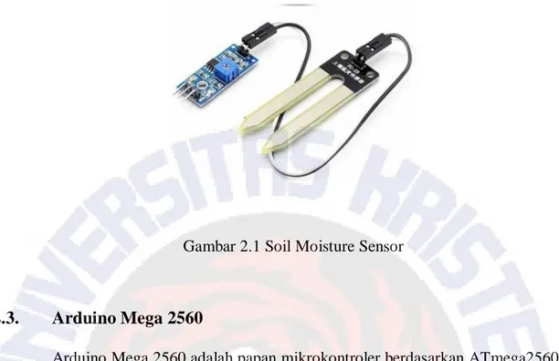 Gambar 2.1 Soil Moisture Sensor 