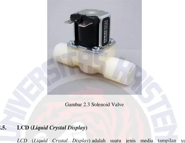 Gambar 2.3 Solenoid Valve 