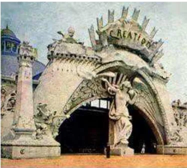 Gambar  5. Pintu masuk museum St. Louis World's Fair tahun 1904. 