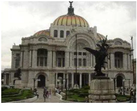 Gambar 6.Istana Bellas Artes di Mexico City. 