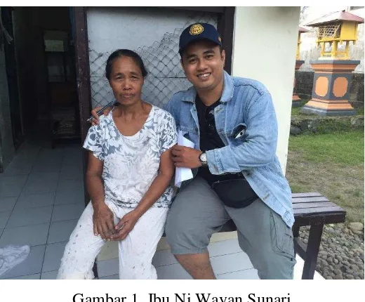 Tabel 1. Profil Keluarga Ibu Ni Wayan Sunari 